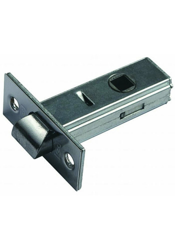 Защёлка межкомнатная BUSSARE L6-45 CHROME (хром блестящий, металлический язычок)