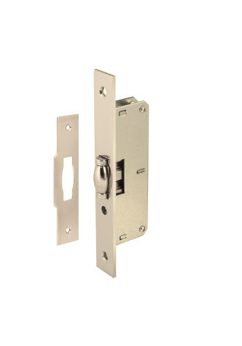 Защёлка роликовая BUSSARE RL NICKEL, никель