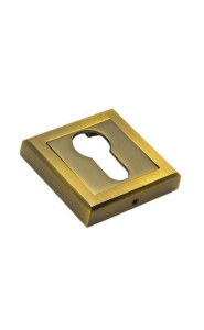 Накладка на ключевой цилиндр ADDEN BAU. SC Q001 BRUSHED CAFE (кофе)