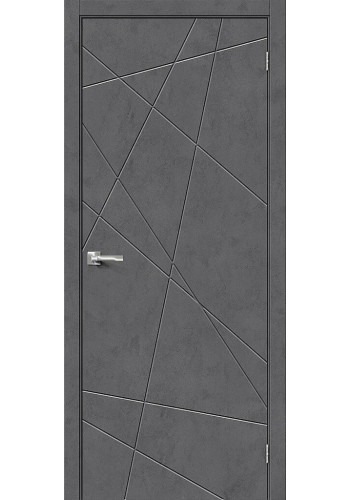Межкомнатная дверь Граффити-5, цвет Slate Art