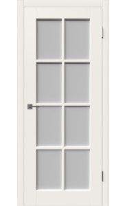Межкомнатная дверь Porta, со стеклом, цвет Ivory
