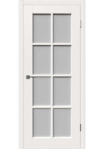 Межкомнатная дверь Porta, со стеклом, цвет Ivory